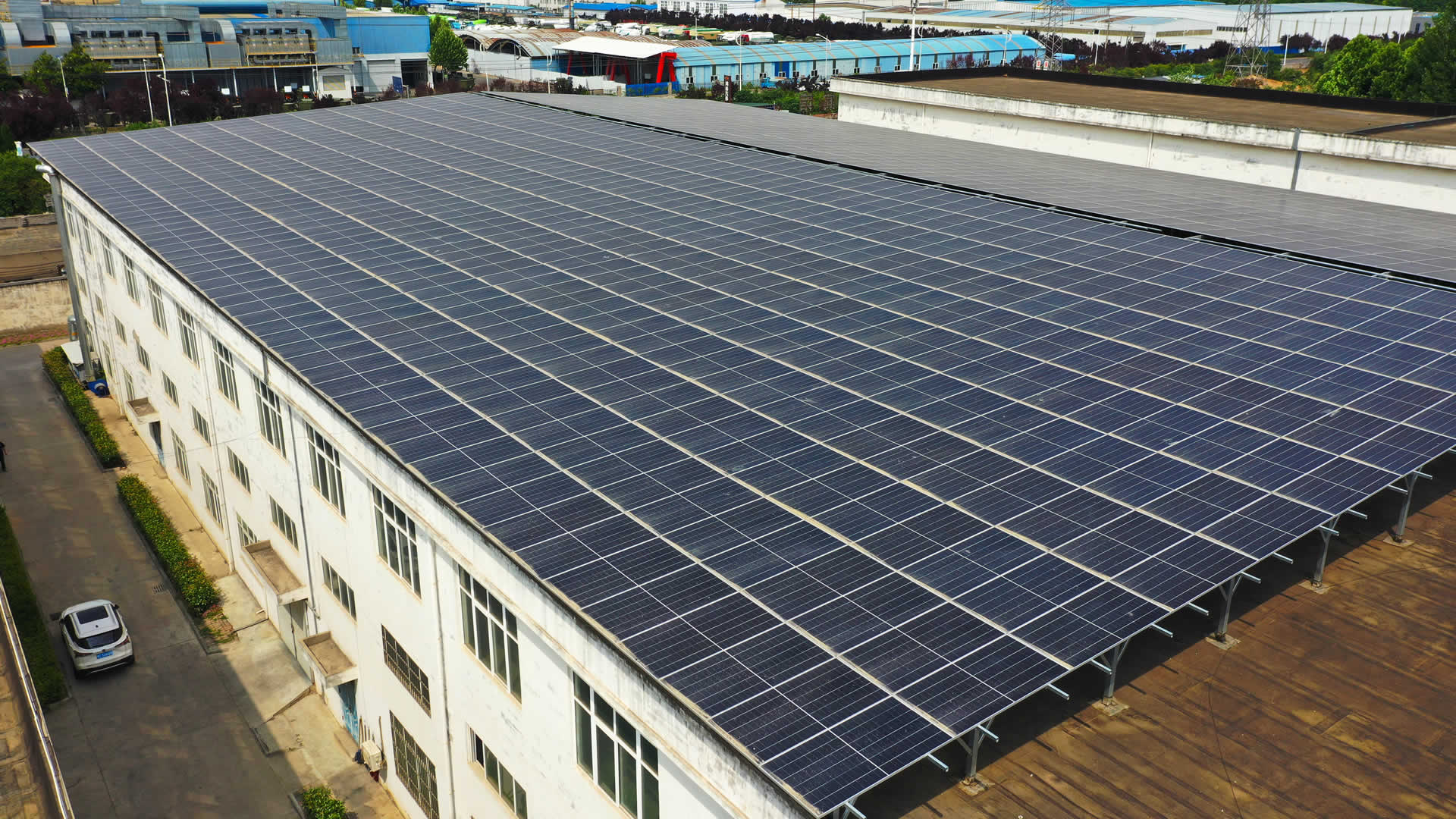 Proyecto de generación de energía fotovoltaica del Parque Científico y Tecnológico de la Aviación de Luoyang Zhonglan